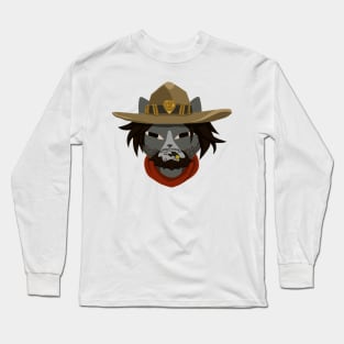 Overwatch Cats McCree Long Sleeve T-Shirt